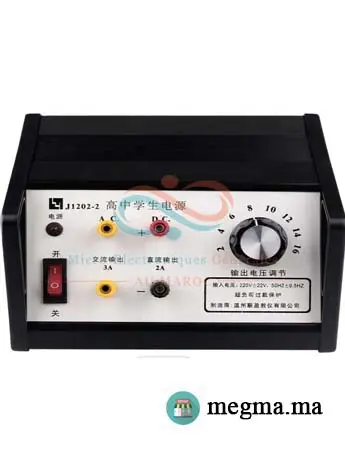 Alimentation stabilisée ACDC 12V 2A3A réglable pour laboratoire
