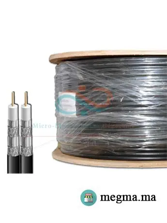 Cable coaxial RG6 150M