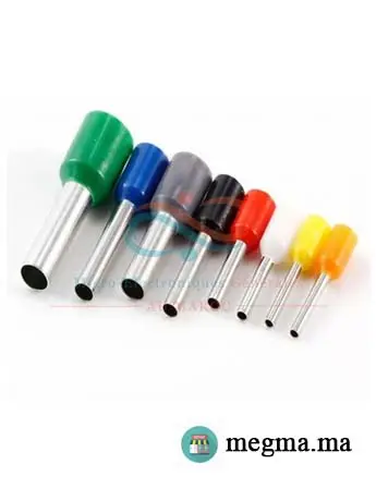 Connecteur de borne de sertissage de bout isolé Connecteur de borne de sertissage de bout isolé