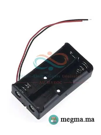 Bloc Porte Piles Batterie AAx2 18650x2