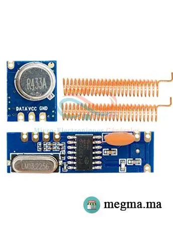 Kit Module RF 433Mhz STX882 et SRX882
