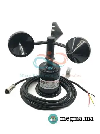 Anémomètre - Capteur de vitesse du vent NPN