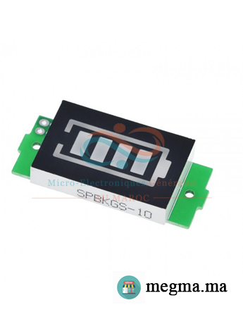 Module Indicateur de Niveau de Batterie LED – Gauge Display