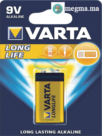 VARTA PILE 9V ALKALINE VARTA PILE 9V ALKALINE