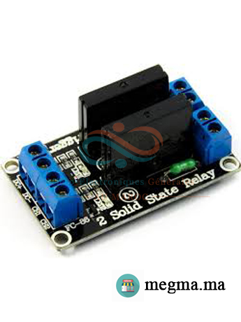 Module 2 Relais Statique 5V SSR
