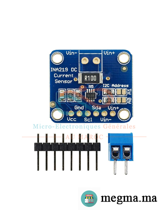 Module INA219 Capteur Courant et Tension I2C